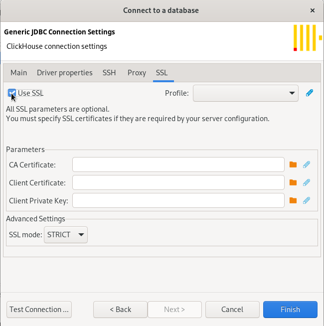 Включите SSL, если это необходимо